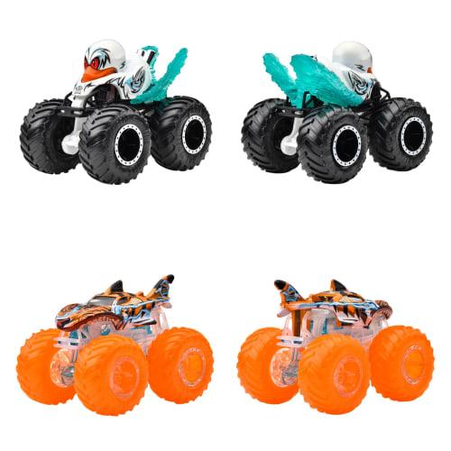 Hot Wheels Monster Truck 1:64 Assortment, 8-Car Box, Vehicle Toy, Miniature Car, Ages 3+, Multi-Purpose, 984K-FYJ44