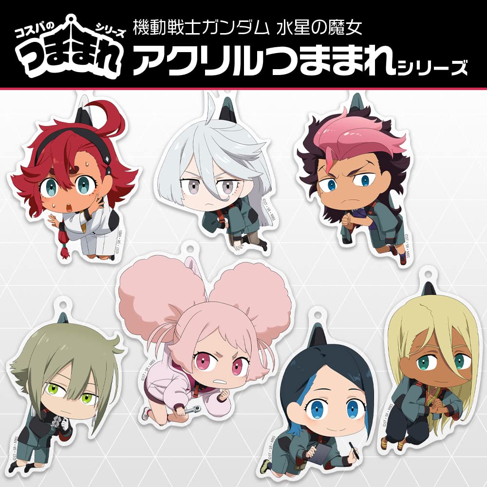 COSPA Мобильный костюм Гандам: Ведьма Меркурия Миорин Рембрант Акриловый Щипок