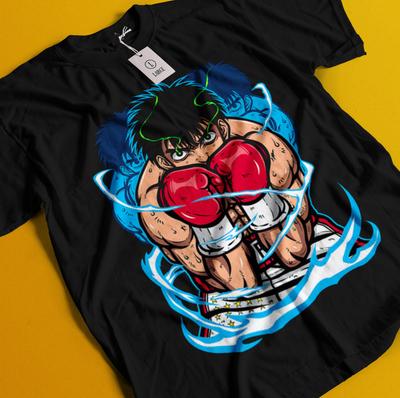Футболка Hajime No Ippo Футболка Макуноучи Футболка Мамору Ичиро Мията Футболка Рё Машиба