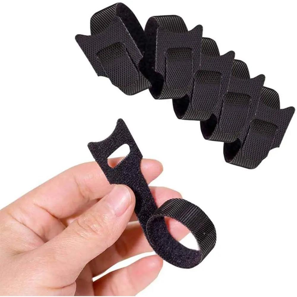 Releasable Cable Ties Plastics Colored Reusable Cable Ties Nylon Loop Wrap Zip Bundle Ties Cable Tie Wire