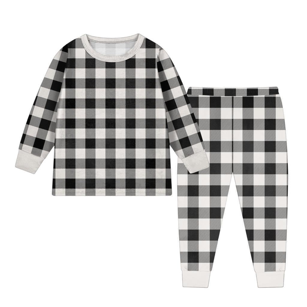 Детский модный костюм юбка топ с круглым вырезом и длинными рукавами брюки