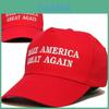 Хлопковая бейсболка Make America Great Again с коротким козырьком, летняя шляпа для взрослых