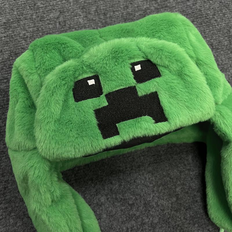 Европейский и американский осенне-зимний мультяшный вышитый трехмерный узор, теплая и холодная шапка на четыре сезона