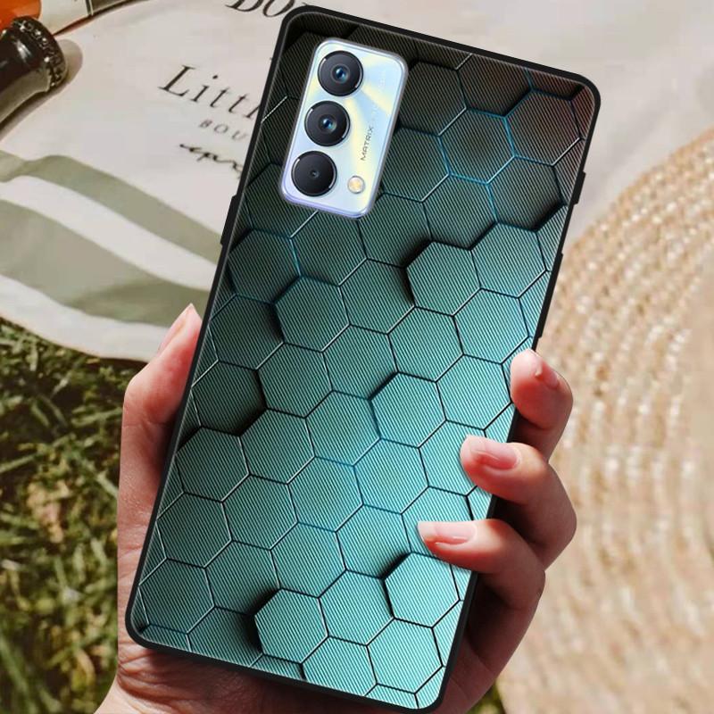 Для чехла Realme GT Master Case GT Master Edition Capas Модный Черный Задний Мягкий Чехол из ТПУ Для Realme GT Master Explorer Fundas