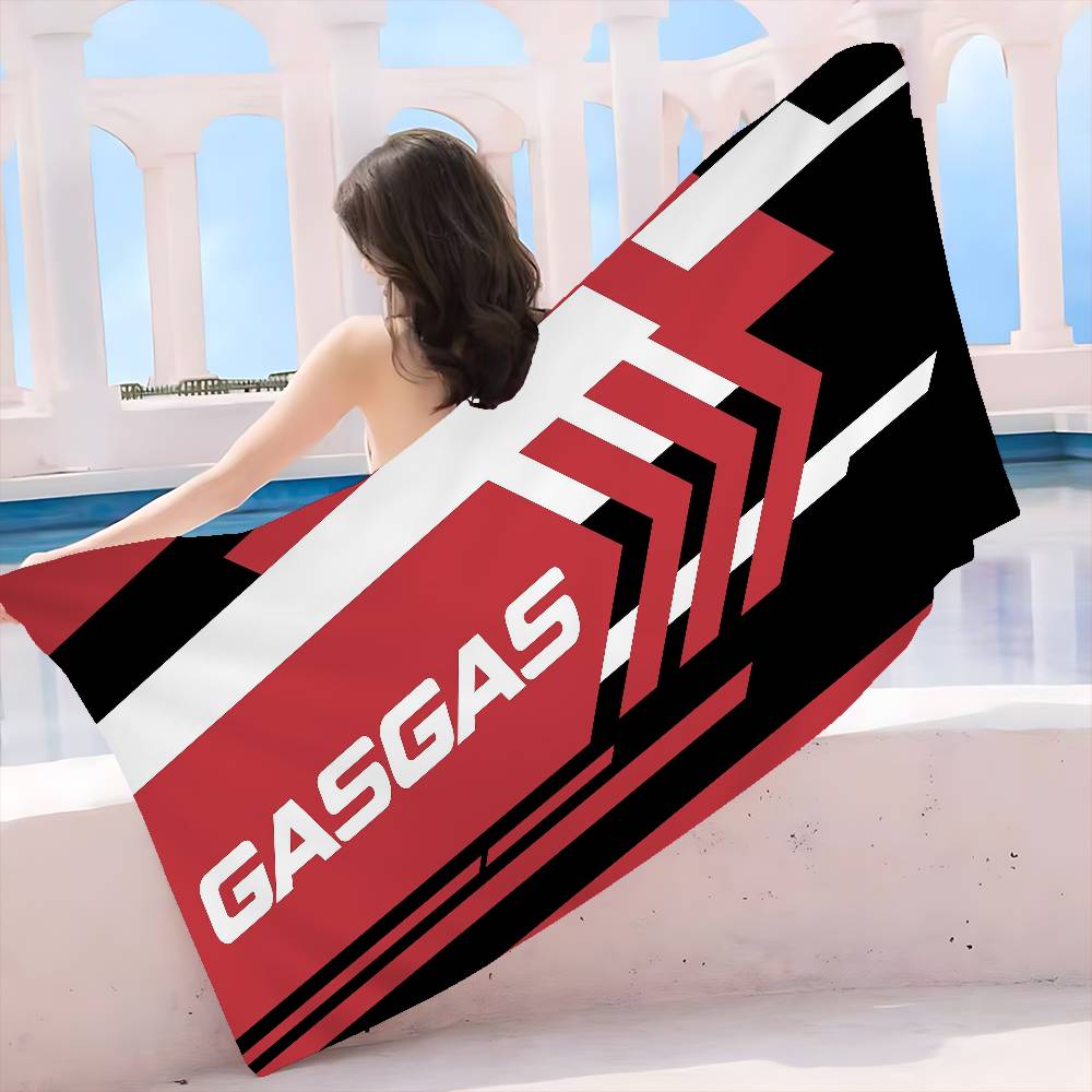 G-Gas-Gas Красное Мотоциклетное Пляжное Полотенце Цветные Полотенца Для Ванны Для Девочки Микрофибра Быстросохнущее Персонализированное Без Песка Пляж Йога Спа Тренажерный Зал Бассейн