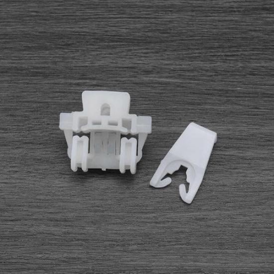 Car Front Door Glass Regulator Fixing Kit Clips For Renault Clio II 2001- 2005