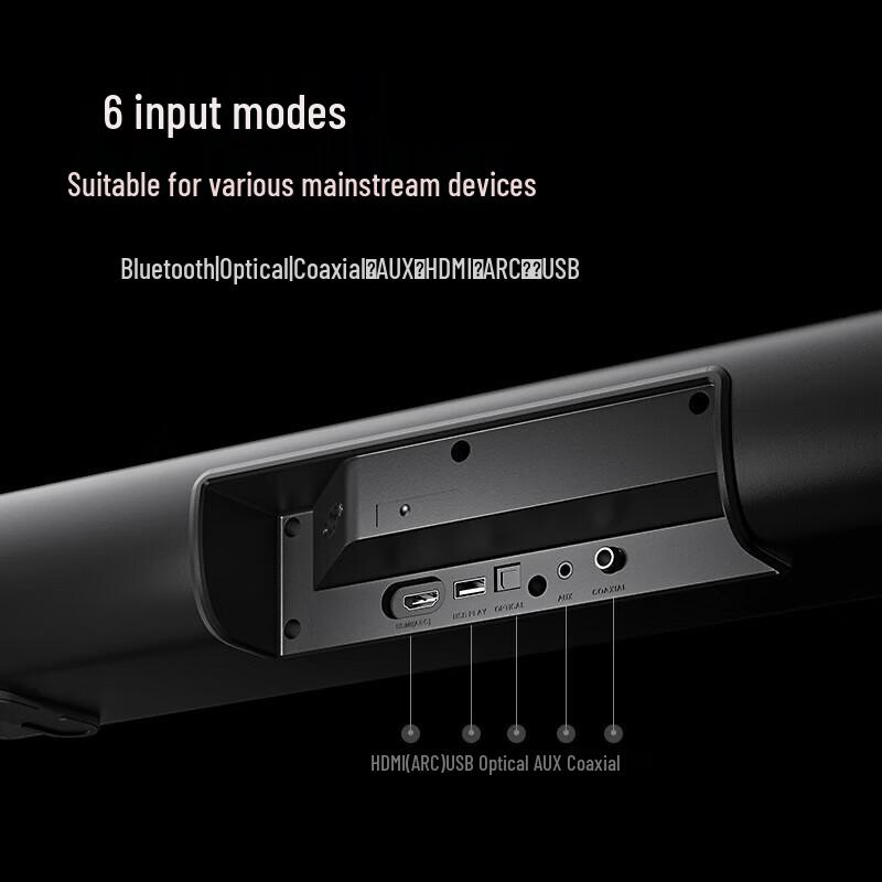 Система домашнего кинотеатра F&D HT-500DA Dolby Atmos 5.1 Штепсель CN (адаптер в комплекте)