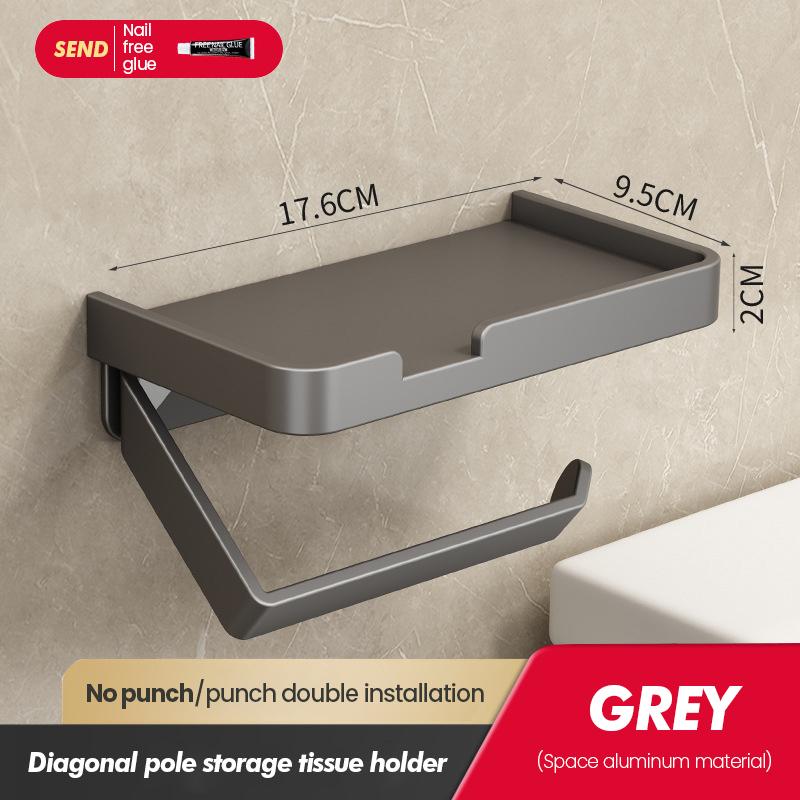 Настенный держатель для туалетной бумаги без перфорации, железный держатель для салфеток, стойка для хранения туалетной бумаги, бытовые товары для хранения