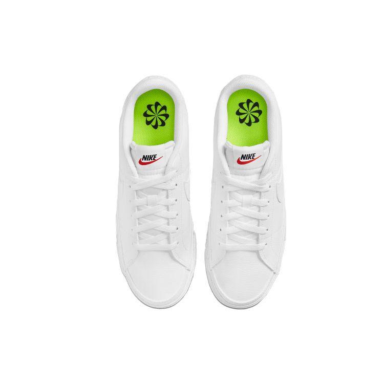 Nike Court Legacy Next Nature Белые черные женские кроссовки Volt DH3161-101