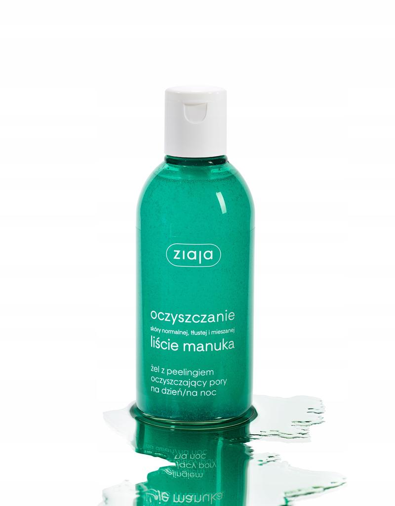 Ziaja liście manuka oczyszczanie żel myjący z peelingiem / 9120