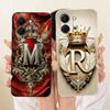 Fashion Crown Letter Couple Phone Case For Tecno Spark Go 3 KN3 Soft Silicone Cases For Tecno Spark Go3 Cover Bumpers