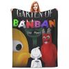 Мультяшное одеяло Garten Of Banban Флисовое плед-накидка для дивана Портативные пледы для кровати Путешествий Покрывало Одеяло