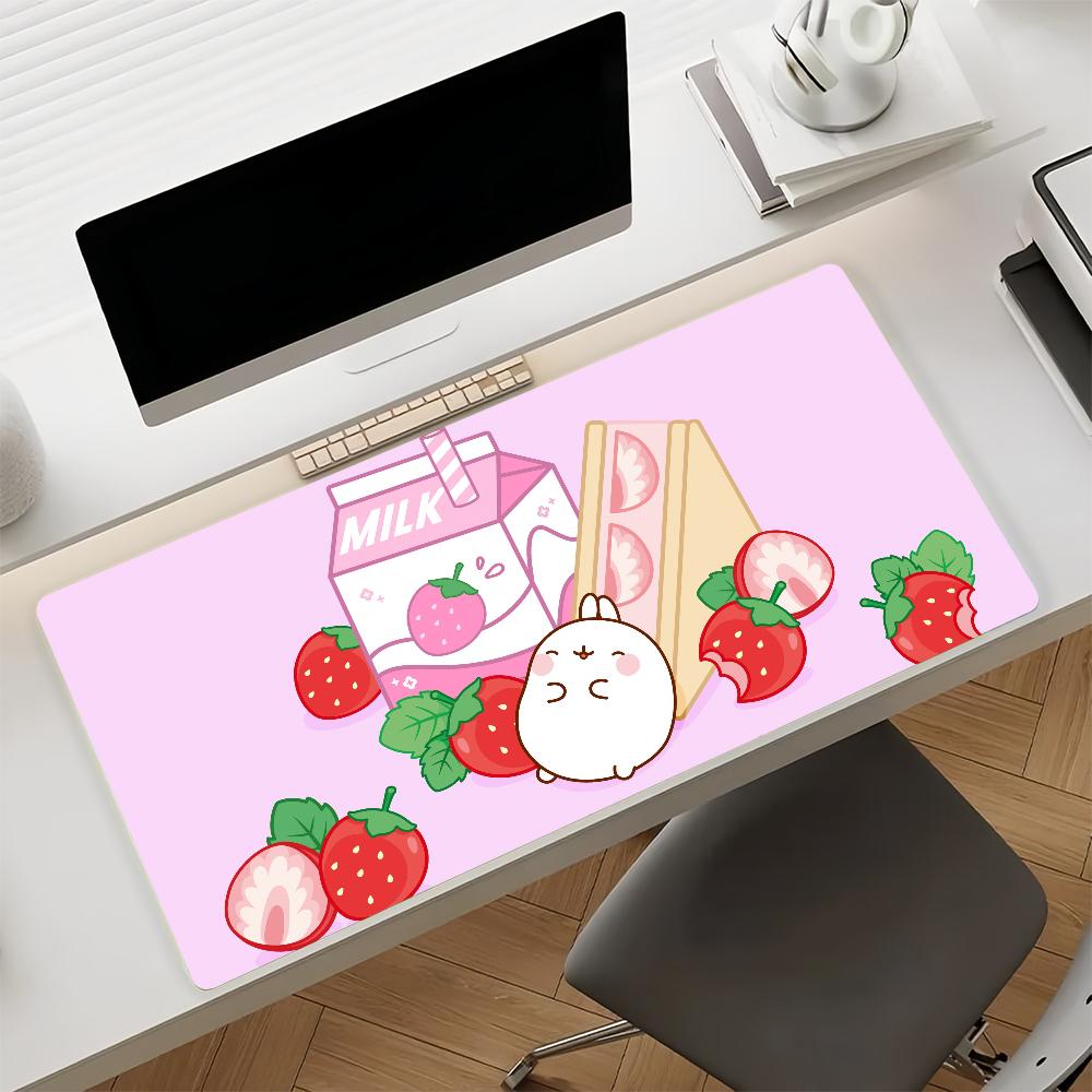 Cartoon Cute MmolangS Mouse Pad Nonslip Rubber Gamer Balance Computer Mat Decoracion Deskmat Laptop Office Large