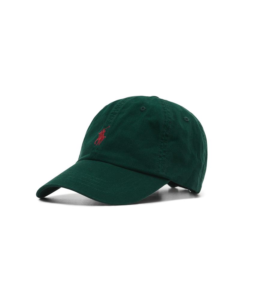 Кепка-бейсболка POLO RALPH LAUREN из хлопка Чино - Зеленая