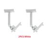 2/4PCS Speaker Stand Bracket Universal Stainless Steel Mount Hanger For Speaker Wall Mount Bracket UB-20II 535 525 550 Black