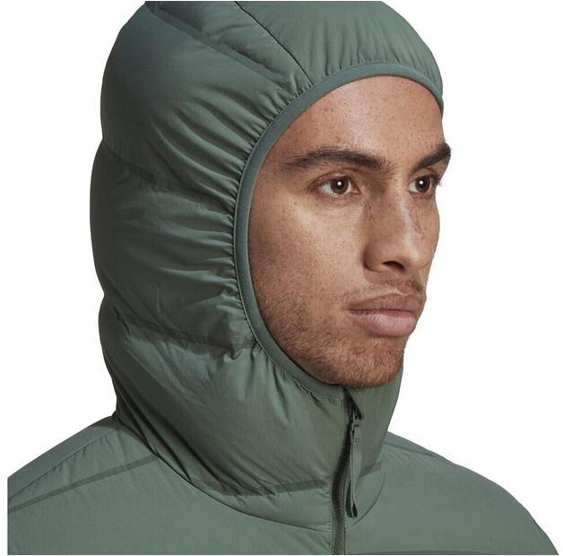 Пуховая куртка Adidas Helionic Stretch Hooded Down Jacket