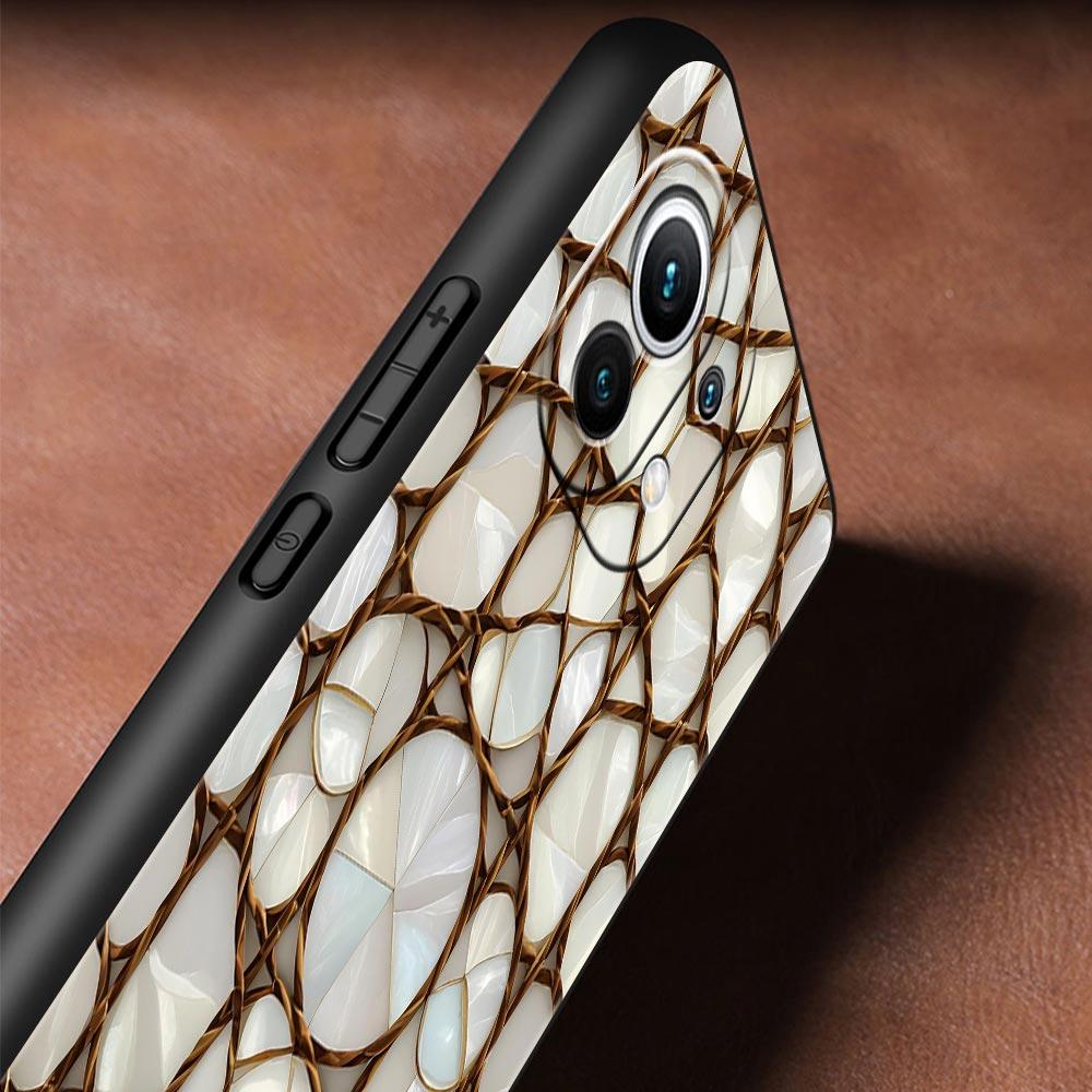 Folds Texture Phone Case Cover for Xiaomi Mi 17 15 14 13 12 11 Ultra 15T 14T 13T 12T 11T Pro Lite 5G Soft TPU Shell Fundas Capas