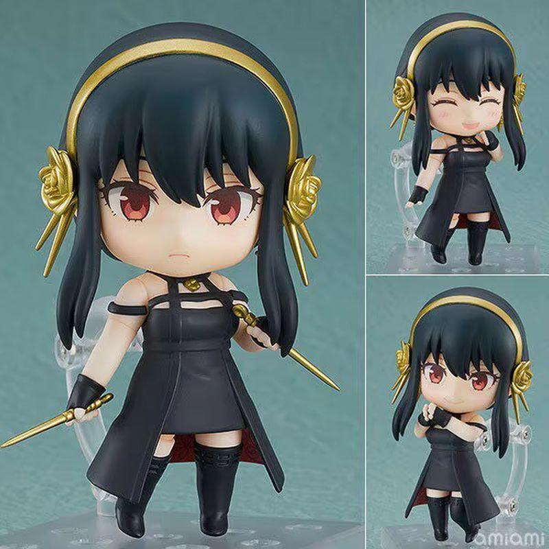 10 см Аниме SPY×FAMILY Сумерки Аня Форджер Йор Форджер Фигурки Действия Nendoroid #190119021903 Коллекция Моделей Подарок Коллекционный