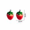 10 шт имитация 3D смолы фруктовый кулон в форме сладкой клубники кулон для самостоятельного изготовления ювелирных изделий серьги ожерелье брелки аксессуары