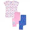 Girls Short-Sleeved Pajama Set