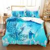 Комплект постельного белья Deji Meets Girl Single Twin Full Queen King Size Bed Set Adult Kids Bedroom Duvet cover Sets Anime Bed Sheet Set