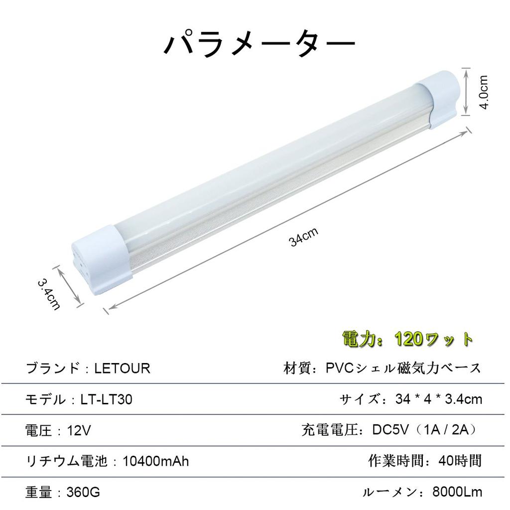 LETOUR LED Флуоресцентный Рабочий USB Магнит Уличный Высокий 5 Уровней SOS Отключение электроэнергии Меры по предотвращению стихийных бедствий Свет, Свет, Свет, Перезаряжаемый,