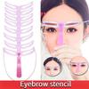 Natural Three-dimensional Hand-held Four Generation Eyebrow Card Can Wear Lazy Eyebrow Assistant Beginner Complete Set of Eyebrow Card Makeup Tools