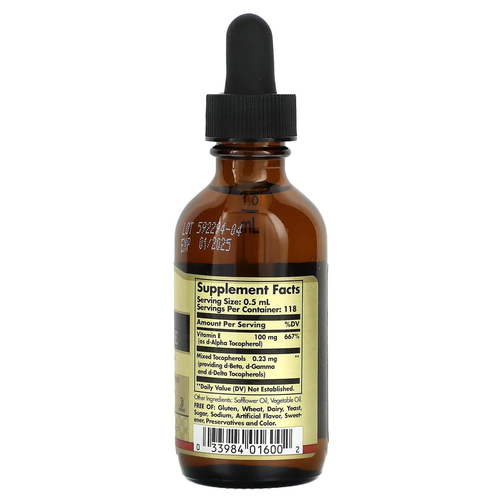 Liquid Vitamin E, 59Ml(2Fl Oz)