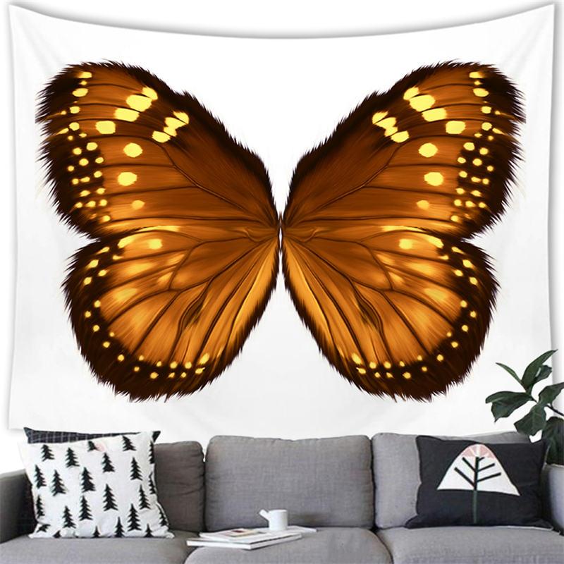 Красивый гобелен с бабочкой, бабочка, такси, настенный домашний декор, фон, гобелен с бабочкой, настенный