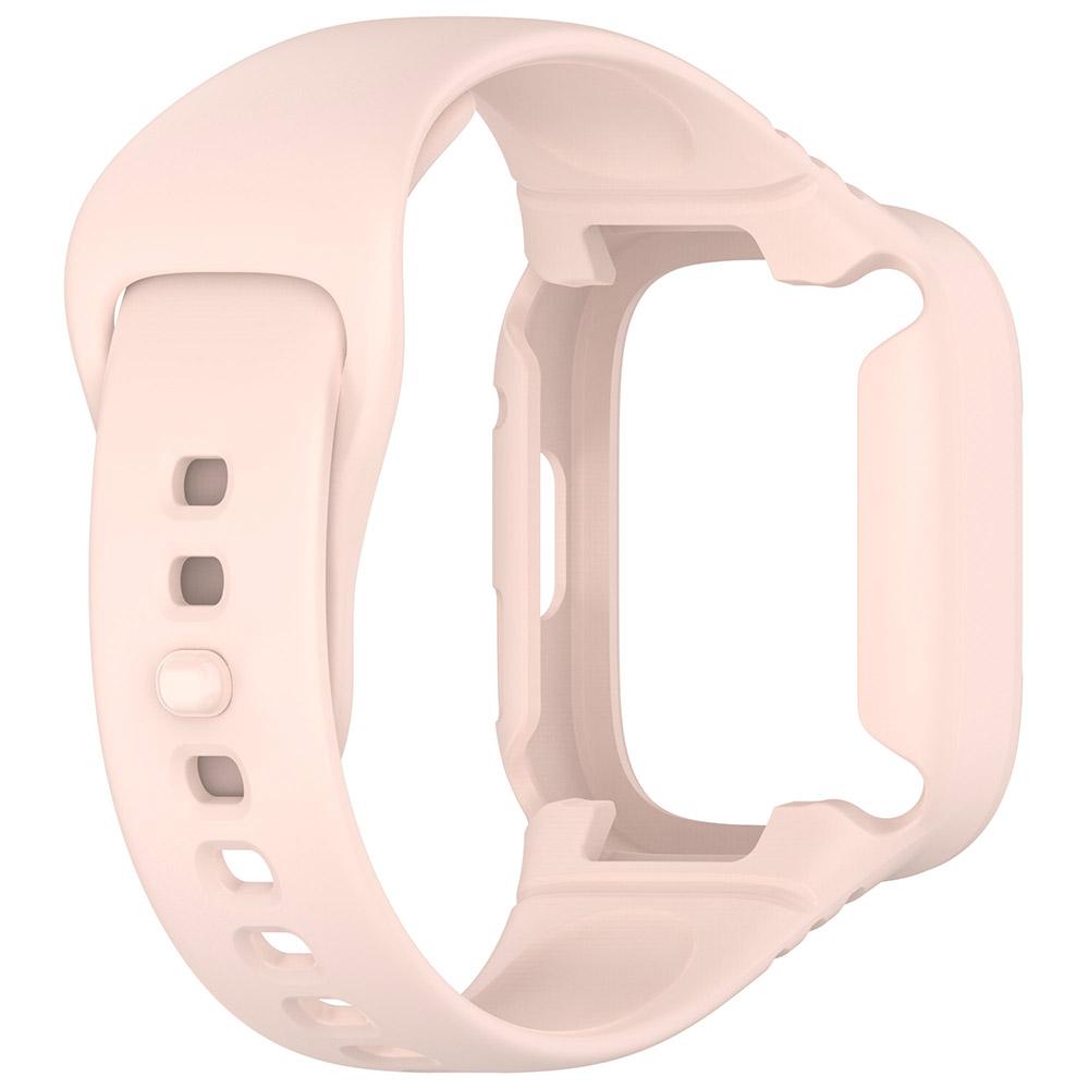 Силиконовый ремешок для браслета Redmi Watch 3 со встроенным ремешком + рамка корпуса