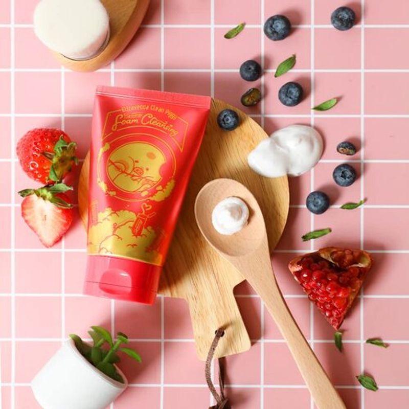 Elizavecca Clean Piggy Pink Energy Пенка очищающая 120мл
