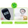 Practical High Temperature Resistant Measurement Portable Barbecue Meat Food Temperature Monitor Kitchen Supply Barbecue Thermometer