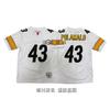 Kids Football Jersey Retro Style Embroidered Steelers Bengals Bills Eagles Chiefs Saints Team Uniform Training Casual Wear
