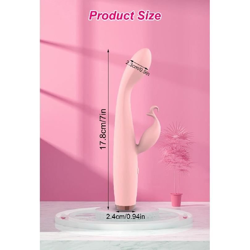 Powerful Finger Rabbit Vibrator Female Fast Orgasm Nipple Clitoris Stimulator G Spot Massager Adult Goods Sex Toys for Women