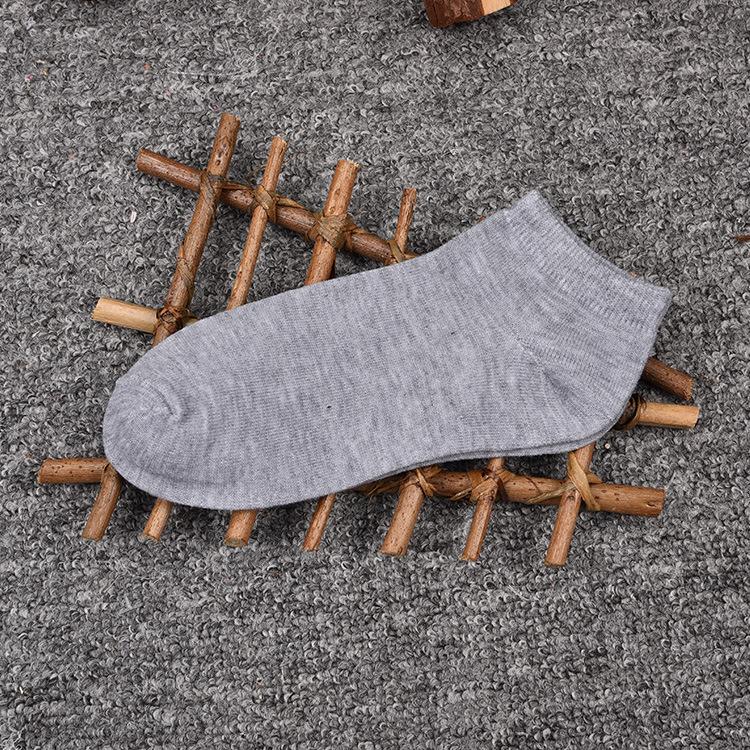 Носки мужские носки-лодочки хлопок весна и лето тонкие невидимые носки однотонные носки