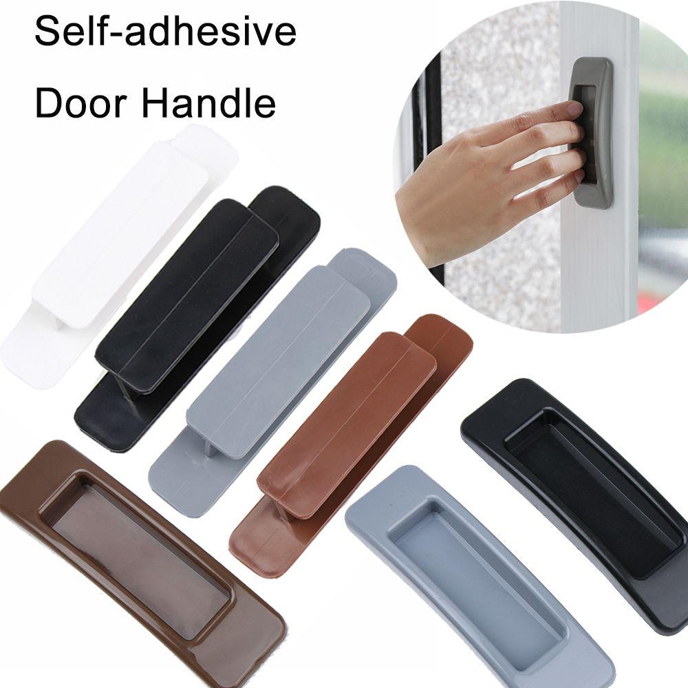 Cabinet Door Handle Stick Open Sliding Door Knob Labor Saving Auxiliary Device Glass Window Grip