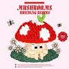 Mushroom Building Blocks Set With Abs Plastic For Kids Diy Creative Play Gift
