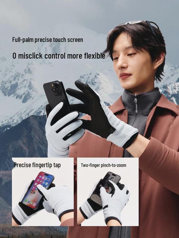 Jiaoxia Winter Windproof Touchscreen Ski Gloves