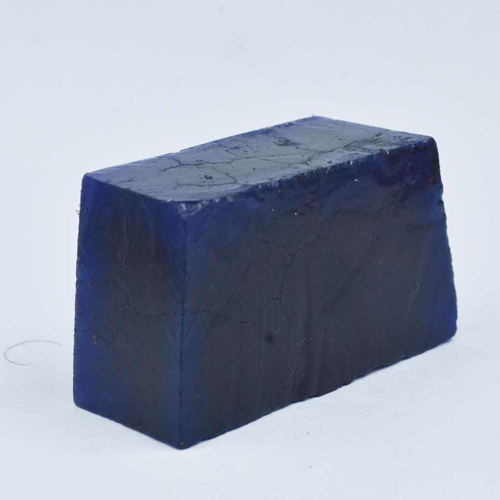 Sapphire Natural Blue Rough Earth Mined CERTIFIED 634 Ct Uncut Loose Gemstone