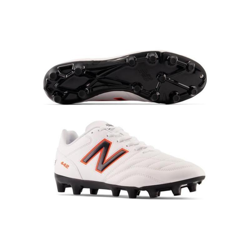 New Balance Футбольные бутсы 442 Pro Fg 'Бело-красно-черные' Кроссовки MS43HWD2