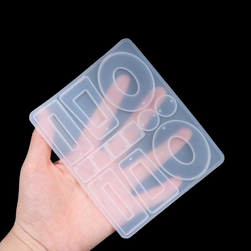 Силиконовые серьги подвеска ювелирные изделия смола форма литье инструмент для самостоятельного изготовления эпоксидной смолы