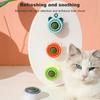 Игрушка для кошек, вращающаяся кошачья мята, чистка зубов, укрепление здоровья полости рта, липкая спинка, настенный сменный шарик из кошачьей мяты, интерактивная игрушка для лизания кошек