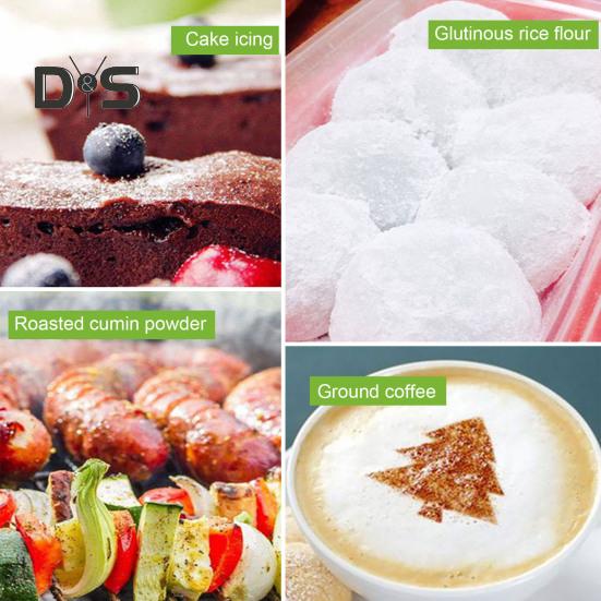 Сито для специй из нержавеющей стали с крышкой, вращающаяся крышка с мелкой сеткой, банка для приправ для перца, кофейного порошка, специй для барбекю, пищевая соль, сахарница