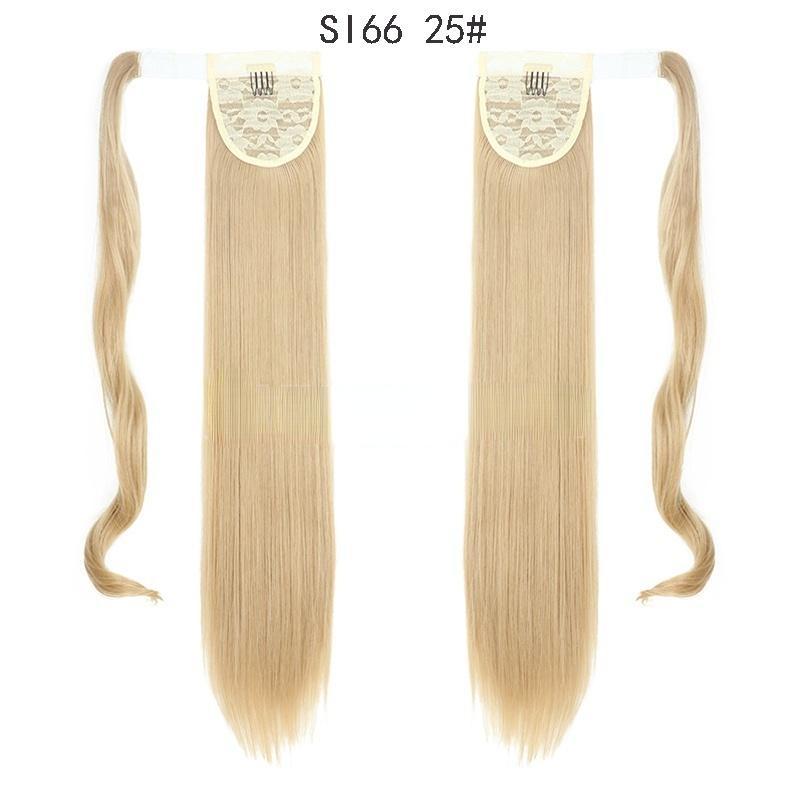 LISI HAIR Парик с хвостиком, женские длинные прямые волосы, наращивание синтетических волос, наращивание хвоста