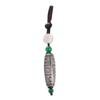 Stone Pendant Heaven Bead Key Chain Tibet Heaven Bead Keyring Nine Eye Tibet Dzi Pendant Keychain