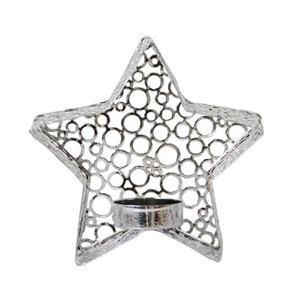 Middle Eastern Star Candle Holder Handhold Candle Stand Holders for Candlesticks  Desktop Ornament