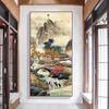 5D Diamond Painting Living Room Hallway Simple Modern Charm Landscape Painting Vertical Version of Peace and Happiness