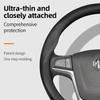 Suitable for Mg Ultra-Thin Breathable Leather Steering Wheel Cover Suitable for Zs Mg3 Hybrid Luxury 2025 One Mg4 Mulan Hs 5 6 Hector Gt Zt 4