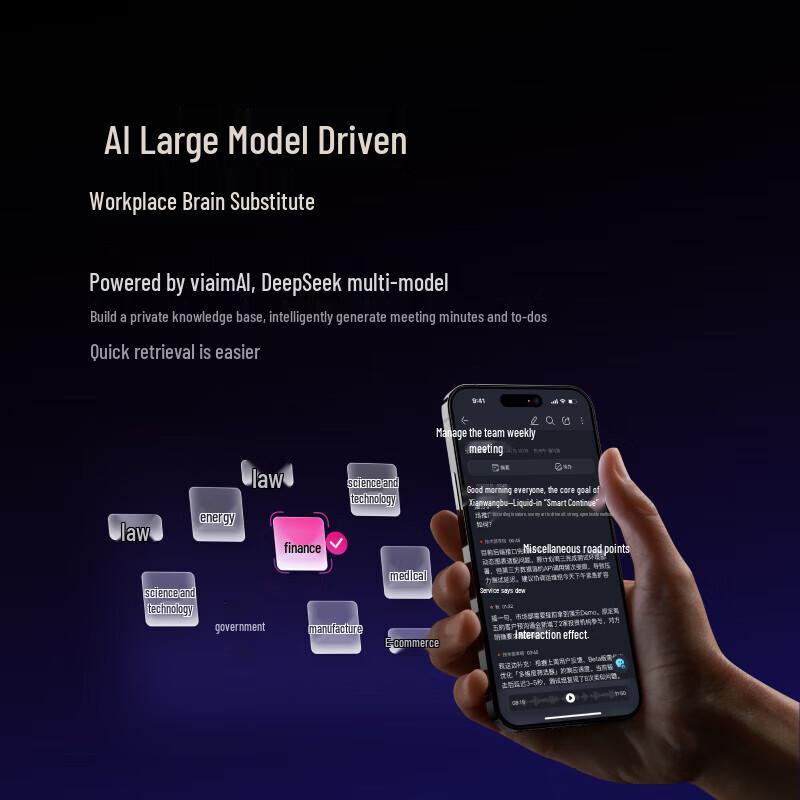 iFLYTEK AI Conference Noise-Cancelling Bluetooth Earbuds Pro 3