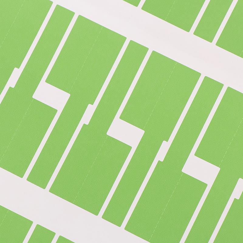 30 шт./лист самоклеящаяся наклейка на кабель водонепроницаемая идентификация красочные бирки